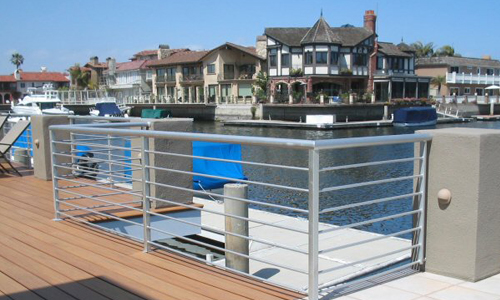 Silver Railing